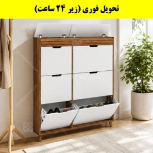 جاکفشی داشبوردی باریک باکس دار شش درب النا – طول 125 (تحویل فوری)