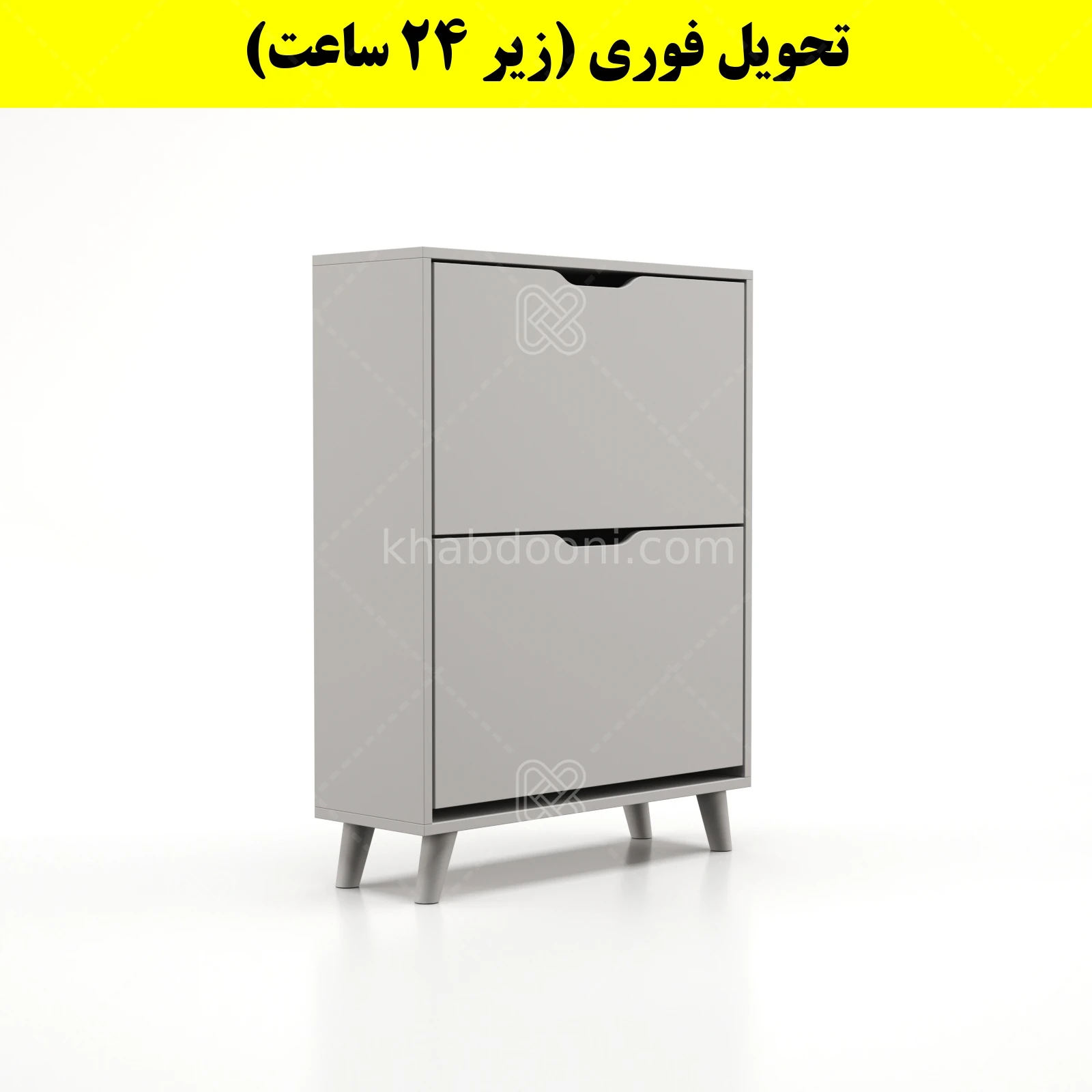 جاکفشی داشبوردی دو درب النا – طول 70 (تحویل فوری) طوسی
