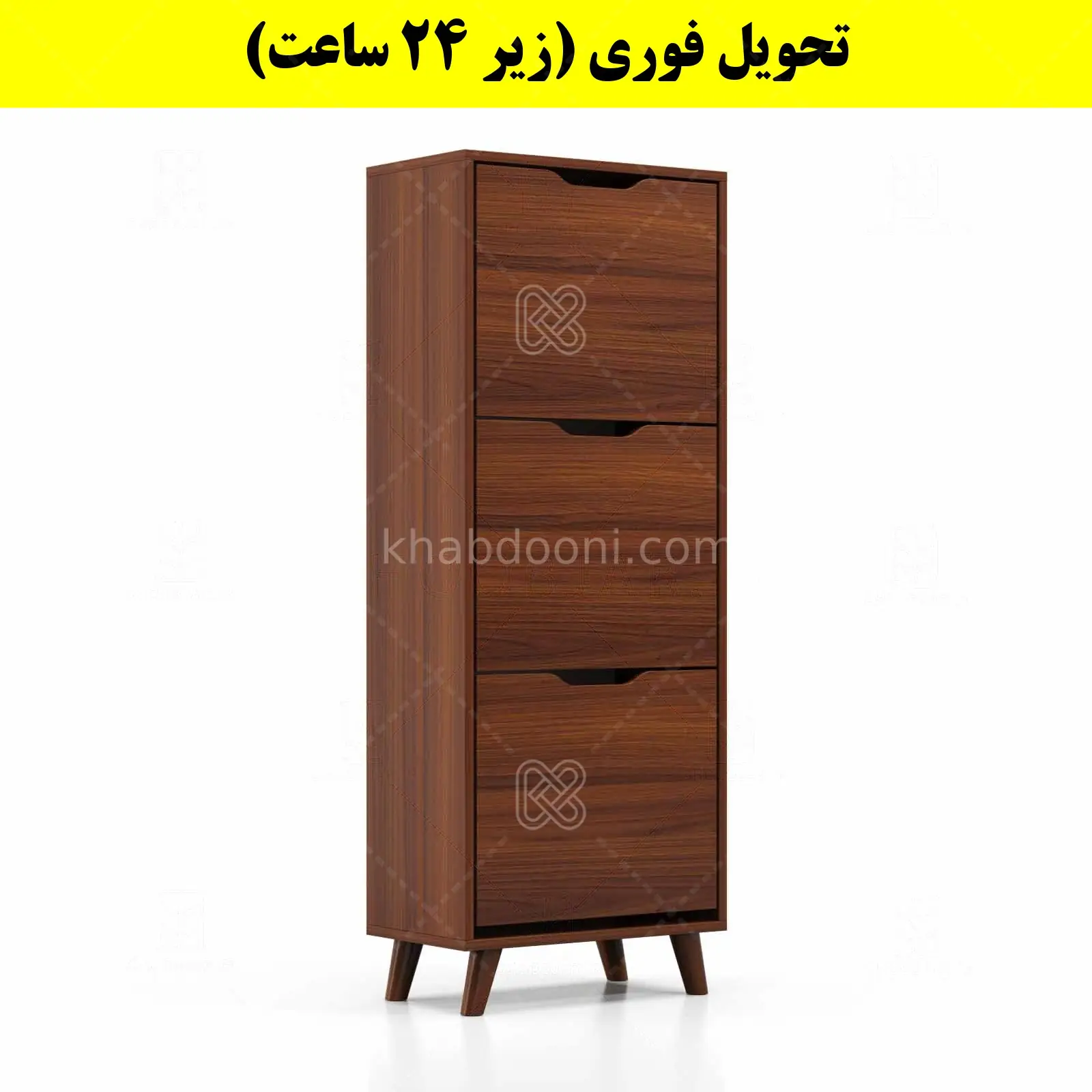 جاکفشی داشبوردی سه درب النا – طول 50 (تحویل فوری) فندوقی
