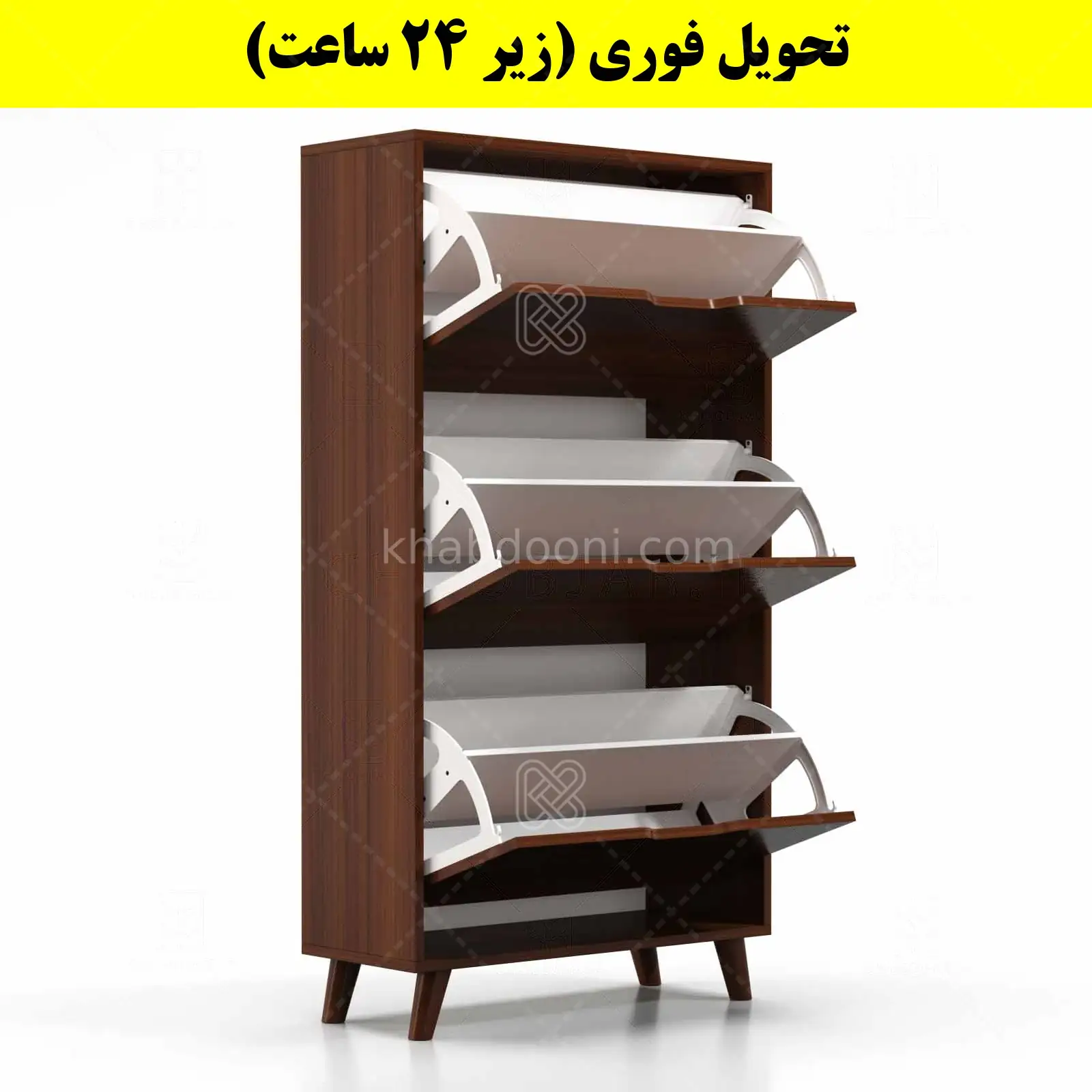 جاکفشی داشبوردی سه درب النا – طول 70 (تحویل فوری) فندوقی