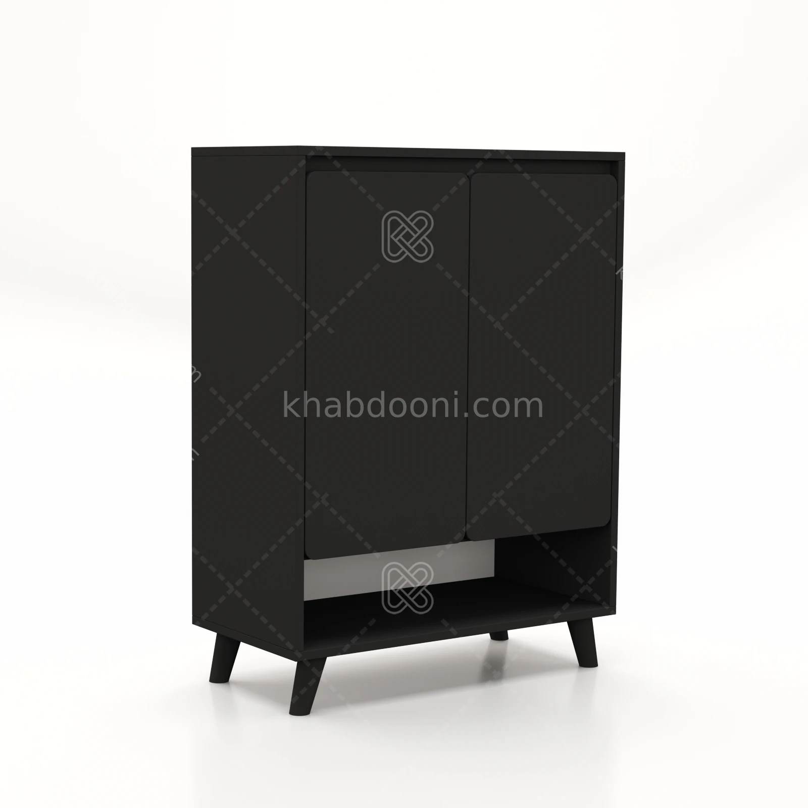 کنسولی ماکان 2 درب 70 مشکی