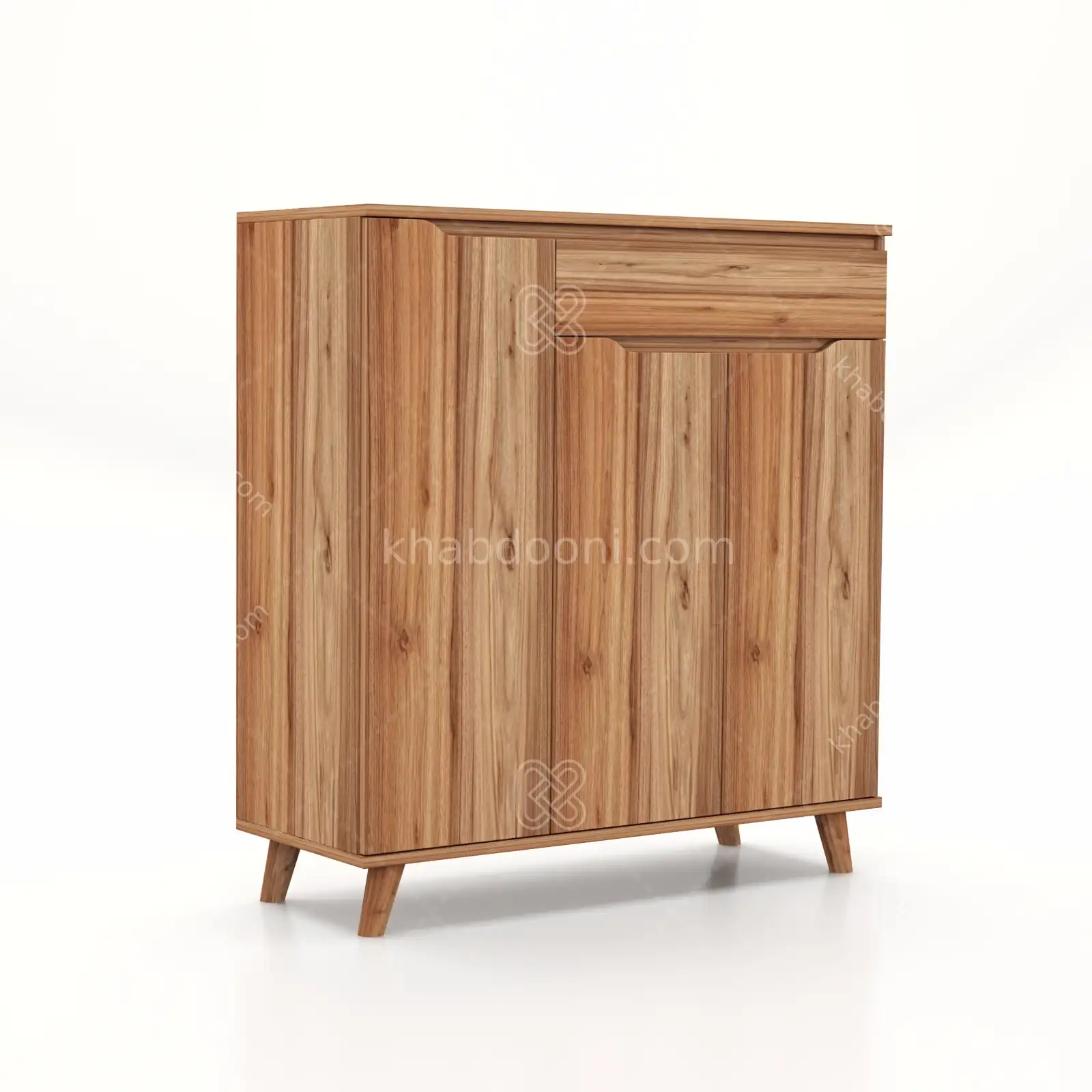 جاکفشی کنسولی روما 3 درب طول 90 گردویی