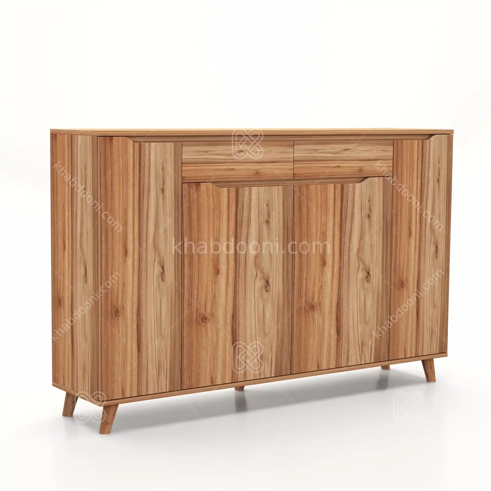 جاکفشی کنسولی روما 4 درب طول 150 گردویی
