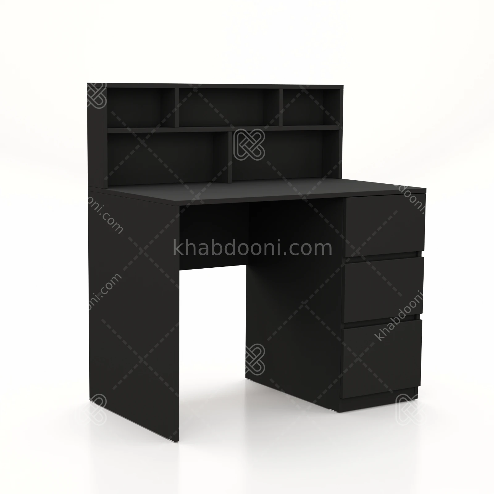 میز تحریر بهار طول 100 - کد 112 مشکی