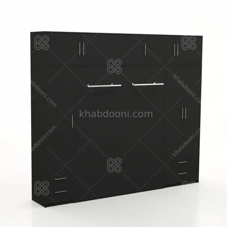 تخت تاشو عمودی دو نفره طول 300 کد 100