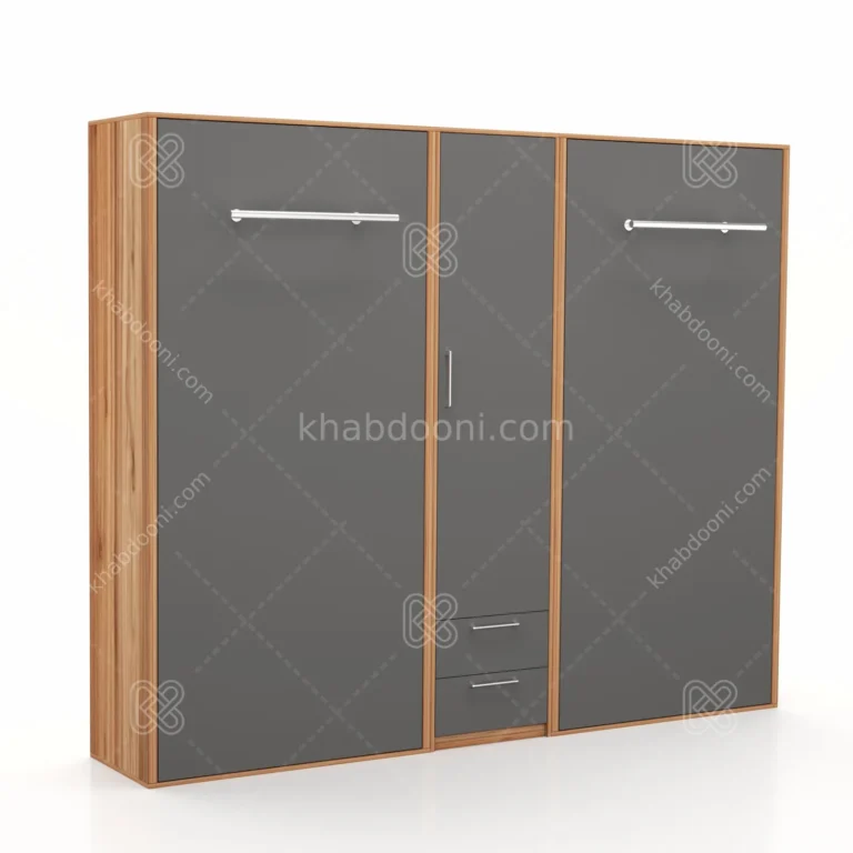 تخت تاشو عمودی دو نفره طول 260 کد 112
