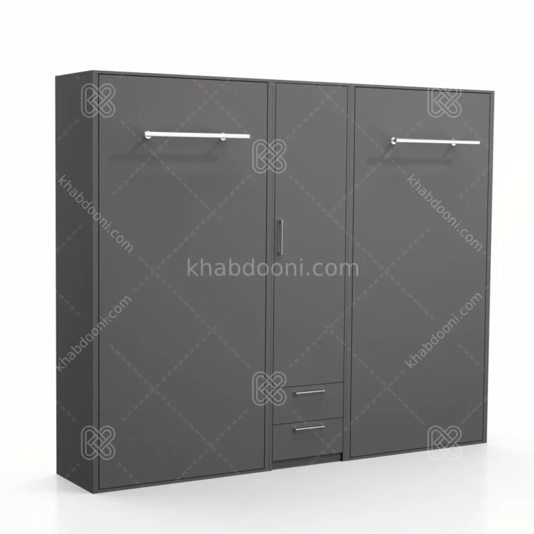 تخت تاشو عمودی دو نفره طول 260 کد 112