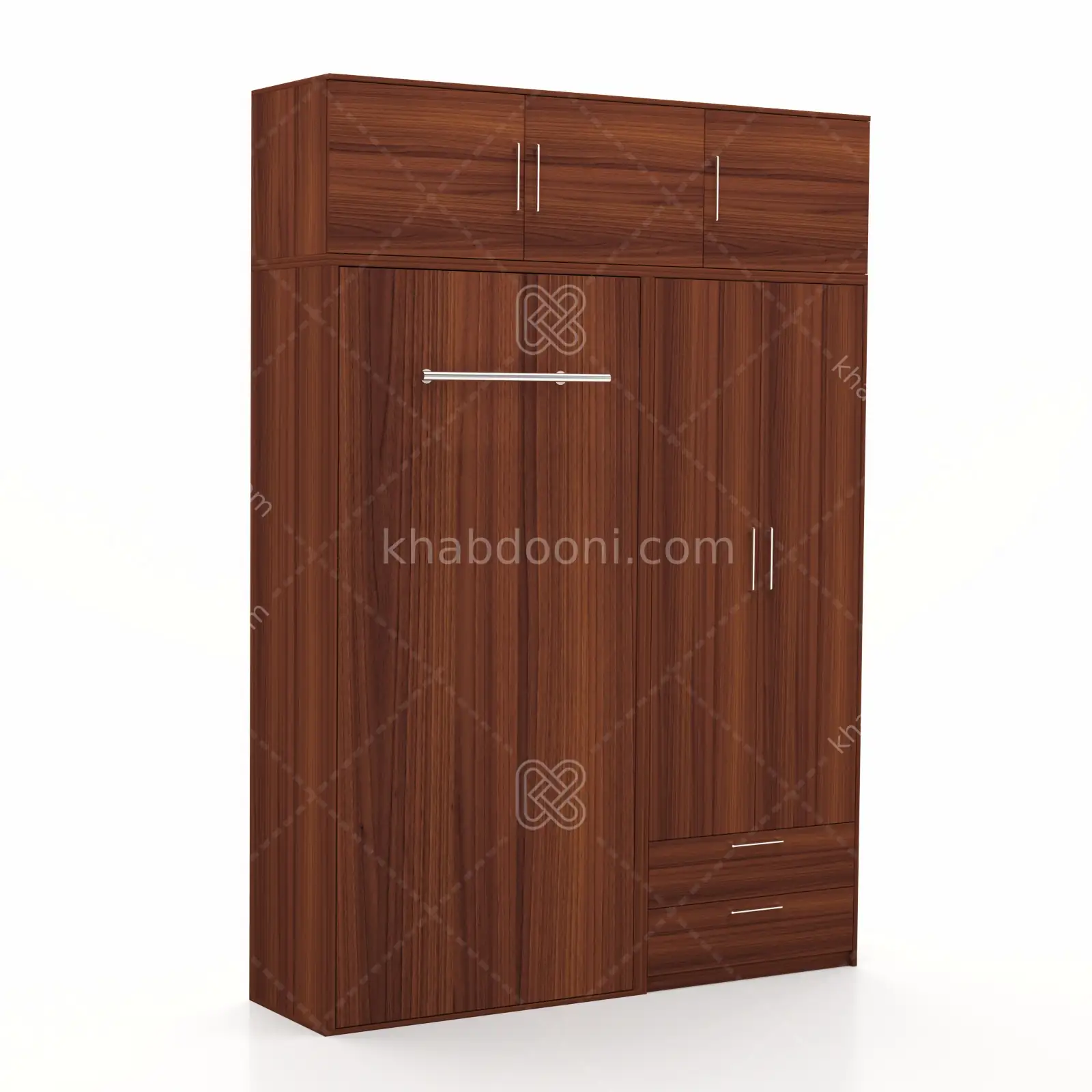 تخت تاشو عمودی تک نفره طول 185 کد 118 فندوقی