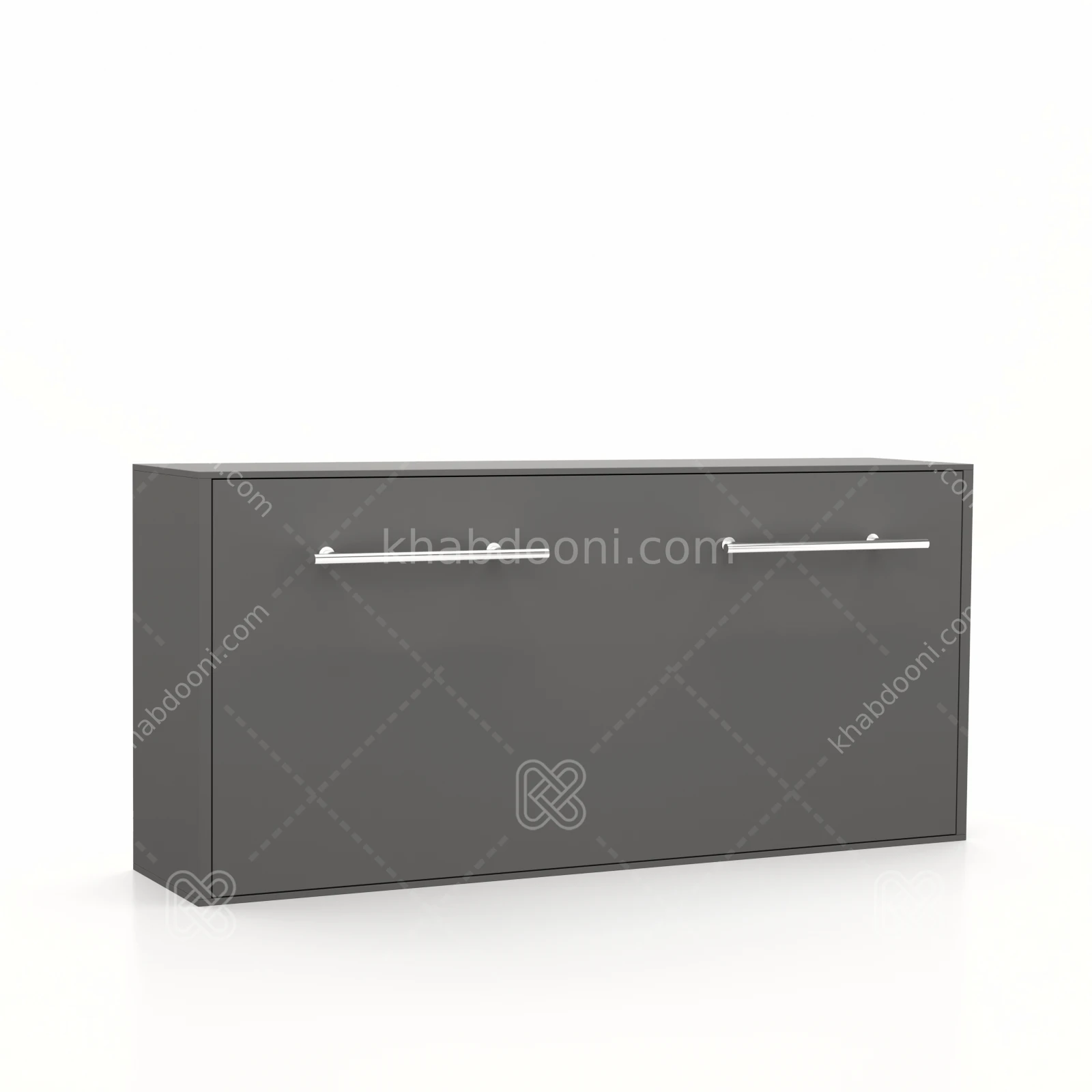 تخت تاشو افقی تک نفره طول 215 کد 124 نوک مدادی